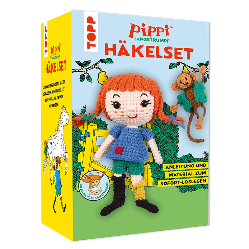 Häkelset "Pippi Langstrumpf"
