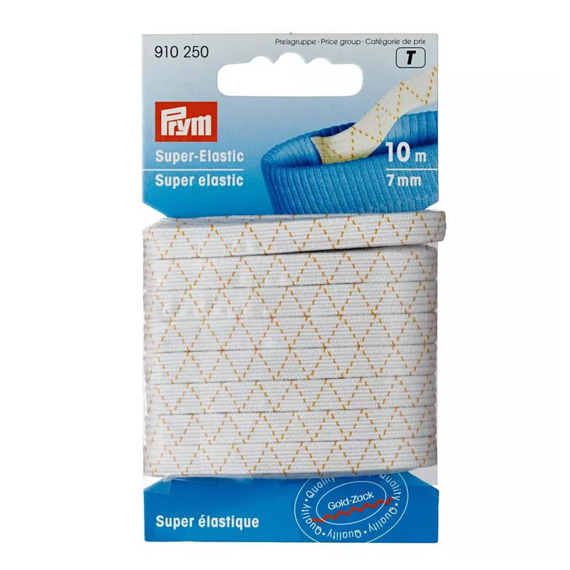 Super-Elastic 7mm weiß