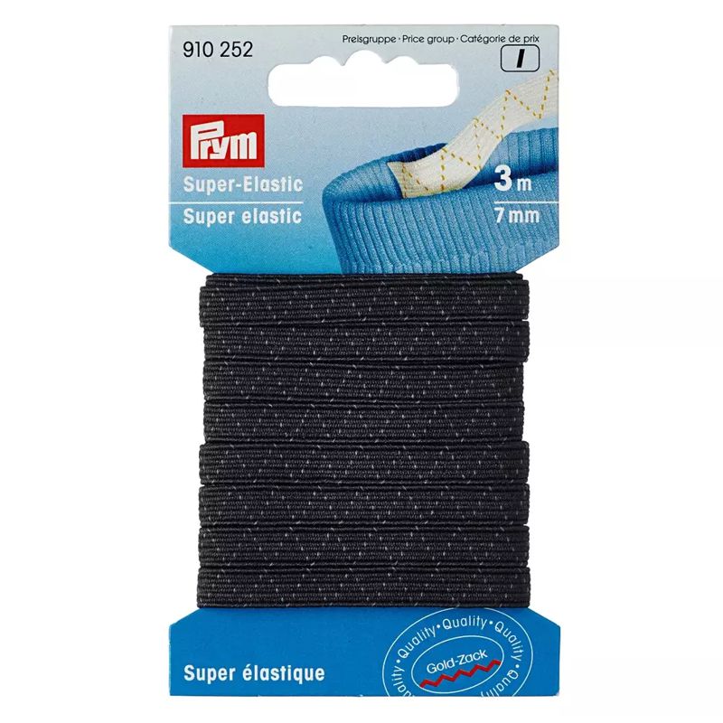 Super Elastic 7mm schwarz