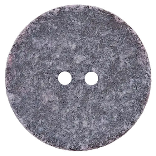 Zweilochknopf grau 12 mm