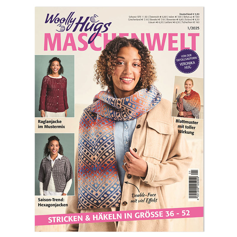 Heft "Woolly Hugs Maschenwelt 01/2025"