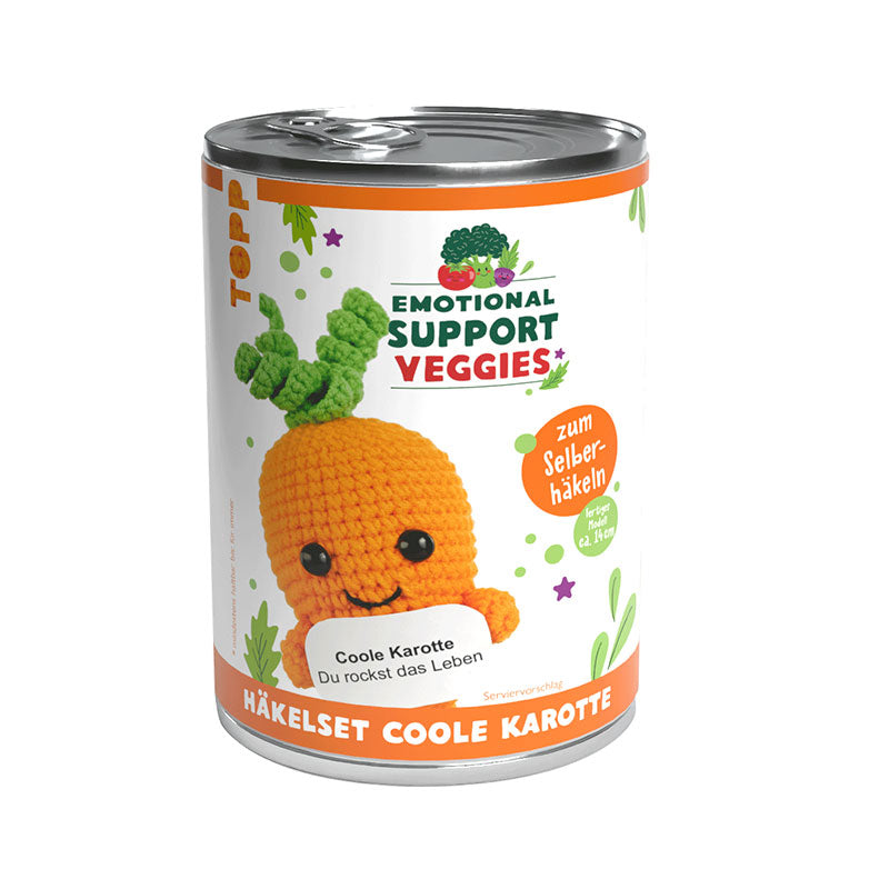 Häkelset "Coole Karotte"