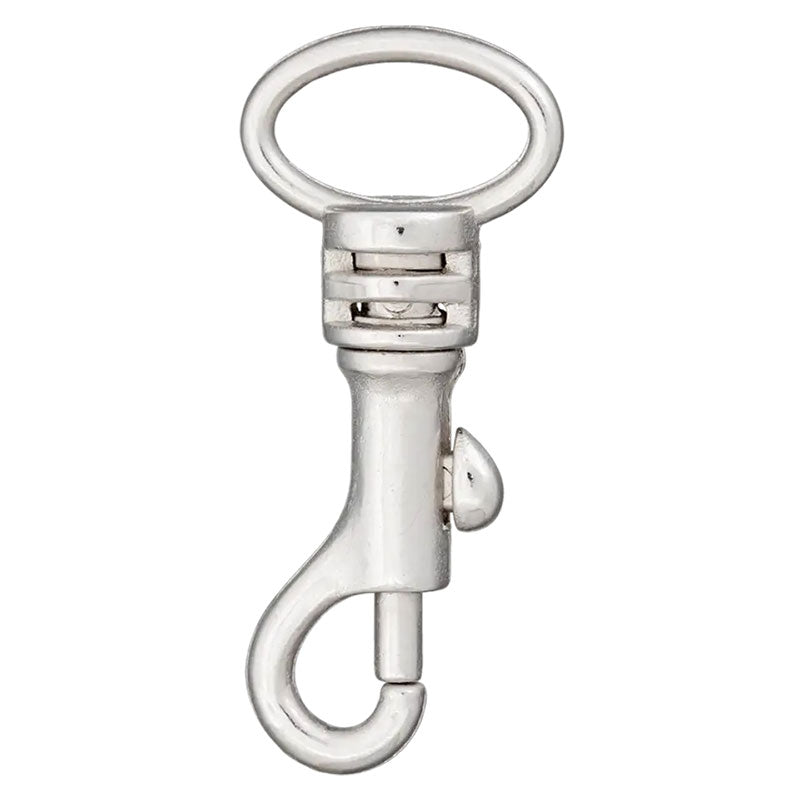 Karabinerhaken silber (12 mm)