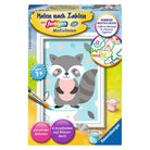 Malen nach Zahlen - Süßer Waschbär