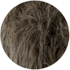 Creative Fur dark khaki