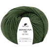Merino 125 Retro dunkelgrün meliert