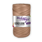 Woolly Hugs Leder Look coffee