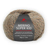 Merino Super Kid braun meliert