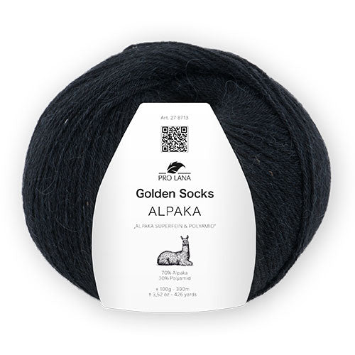 G.S. Alpaka schwarz