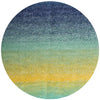 Diamant gelb-blau color