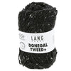 Donegal Tweed schwarz