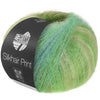 Silkhair Print grün col.