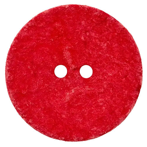 Zweilochknopf rot 28mm